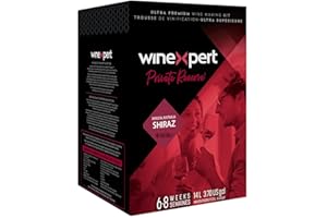 HOBBY HOMEBREW Private Reserve BAROSSA VALLEY SHIRAZ Ultra Premium 14L Wine Ingredient Kit from Winexpert – Makes 6 Gallons of Dry Red Wine LDC 3107