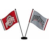 Ohio State Buckeyes Desk and Table Top Flags