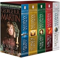 George R. R. Martin's A Game of Thrones 5-Book Boxed Set (Song of Ice and Fire series): A Game of Thrones, A Clash of Kings, A Storm of Swords, A Feast for Crows, and A Dance with Dragons