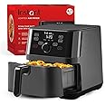 Instant Pot Vortex 5.7QT Air Fryer, Custom Program Options, 4-in-1 Functions, EvenCrisp Technology that Crisps, Roasts, Bakes and Reheats, 100+ In-App Recipes, from the Makers of Instant Pot, Black