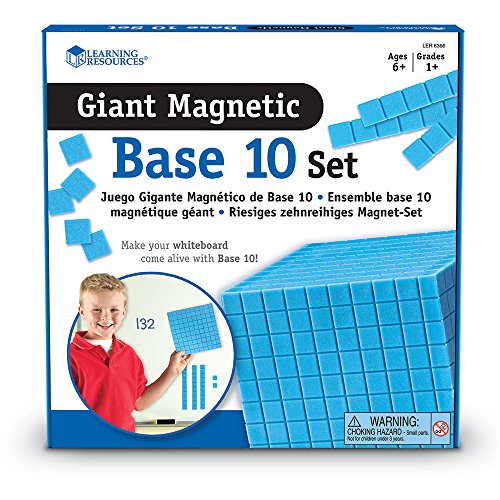 Learning Resources Giant Magnetic Base Ten