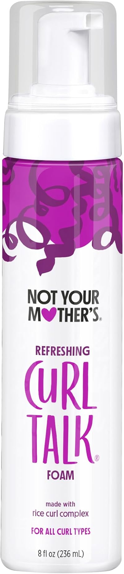 Not Your Mother’s Curl Talk Refreshing Curl Foam 8 oz 236 ml