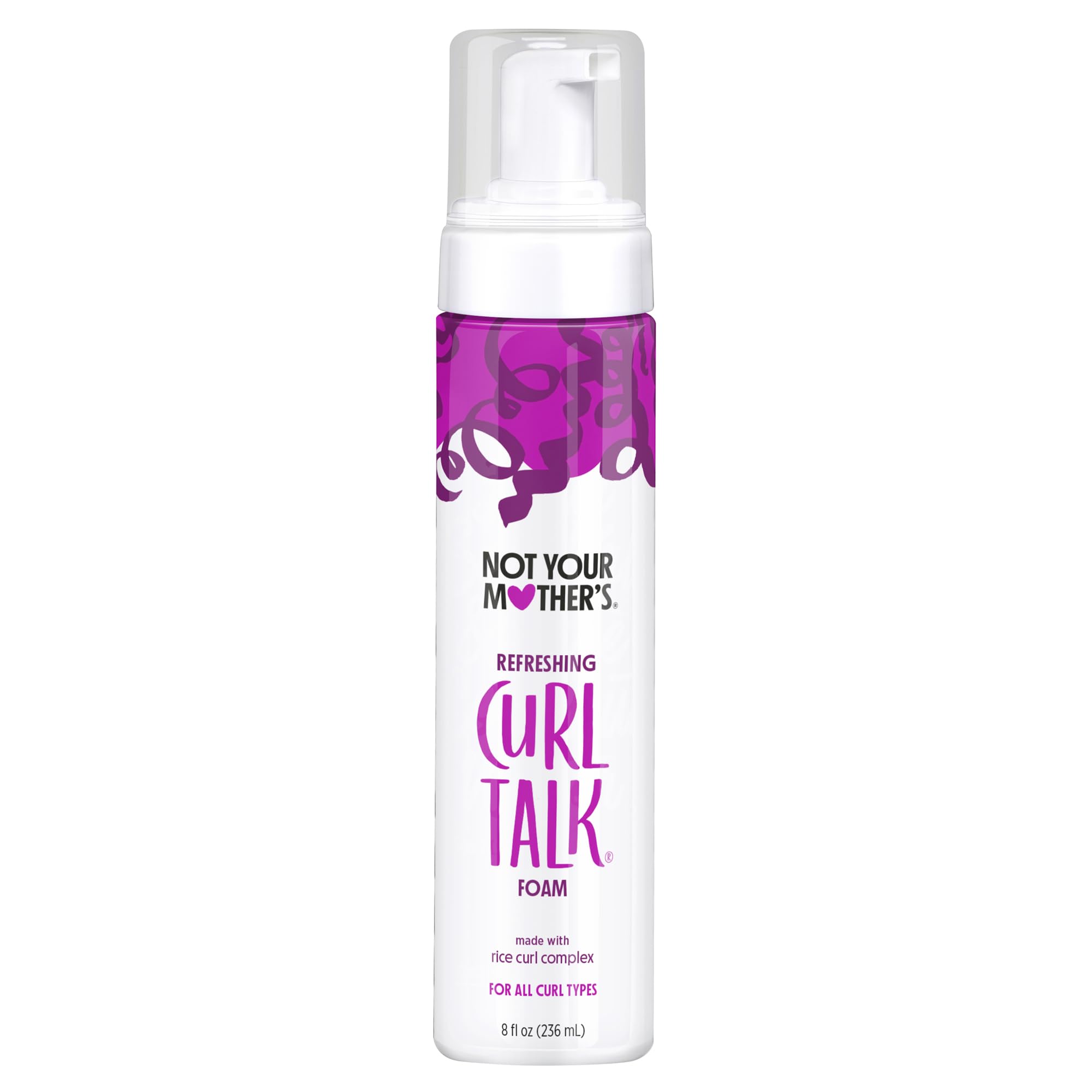 Not Your Mother’s Curl Talk Refreshing Curl Foam-8 oz 236 ml (Pack of 1)