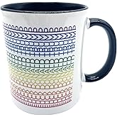 Bivpreom Anti Trump Mug，11 Oz Ceramic Hidden Message Fdt Mug，Gifts For Democrat And Liberal Coworkers