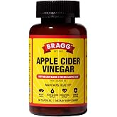 Bragg Apple Cider Vinegar Capsules - Daily Wellness Vitamin D &amp; Zinc - 90ct | Organic, gluten-free, non-GMO, easy-to-swallow, no artificial preservatives,750mg of Acetic Acid, one-a-day wellness support
