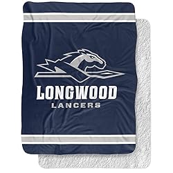 Longwood University Blanket, 60"x80" Primary Logo