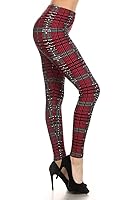 Leggings Depot Women's Ultra Soft Popular Best Printed Fashion Leggings BAT17