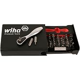Wiha 71988 39 Piece Security Bit Set with Mini Ratchet