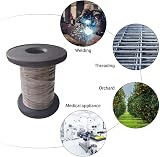 DONGKER 304 Stainless Steel Wire 0.8mm 100m Hard Sculpting Artistic Binding view 4