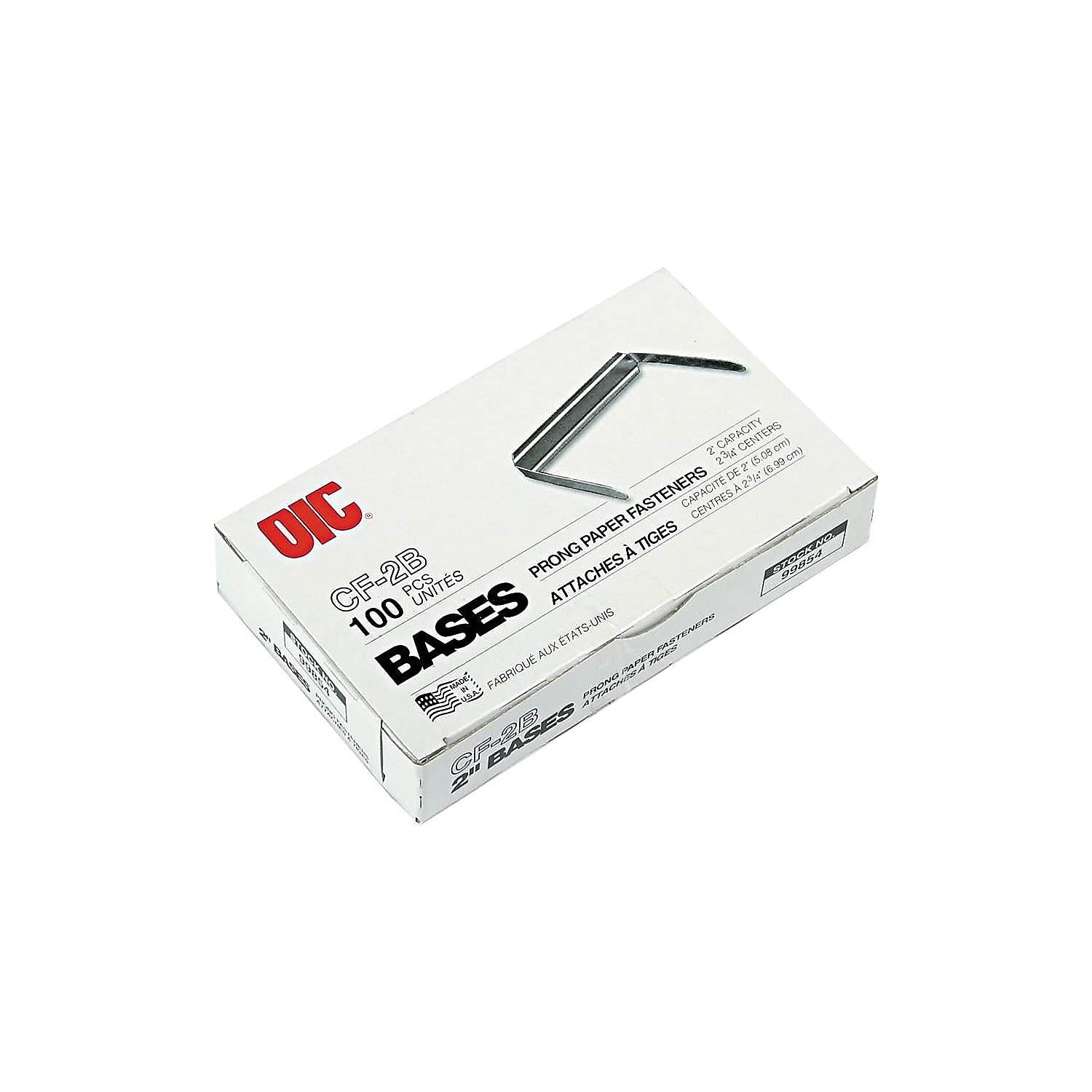 thumbnail image 2 of Sparco File Prong Fastener, 2-3/4-Inch CC, 2-Inch Capacity, 480 Pages, 50 Per Box, SR (SPRR20 2 of 11