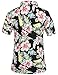 SSLR Women's Button Down Causal Short Sleeve Hawaiian Aloha Shirt