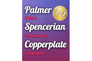 Palmer Method, Spencerian Penmanship & Copperplate Calligraphy - 3-in-1: Cursive Writing Practice Book to Improve Handwriting for Adults