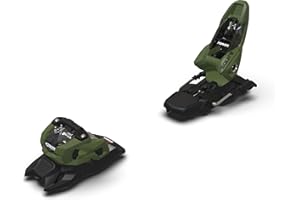 Marker Squire 11 Ski Bindings - Unisex Adult Lightweight Easy-Entry Freeride & Freestyle All-Mountain Skiing Bindings - Anti-Friction Technology, Reduced Step-in Force