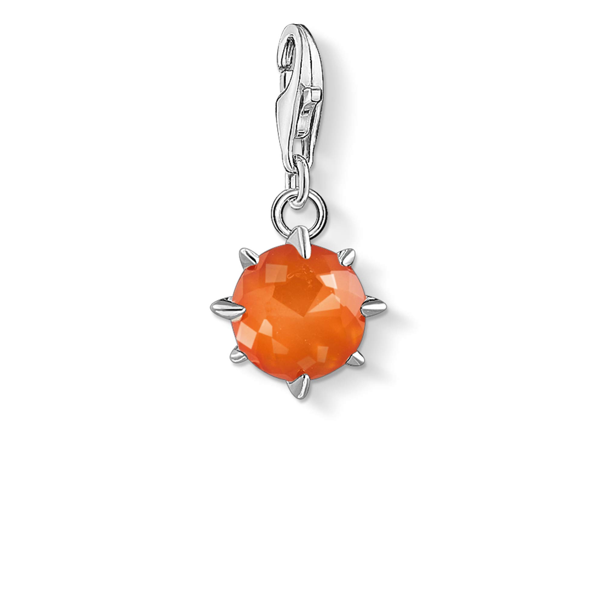 Thomas Sabo Charm pendant birth stone January 925 Sterling Silver