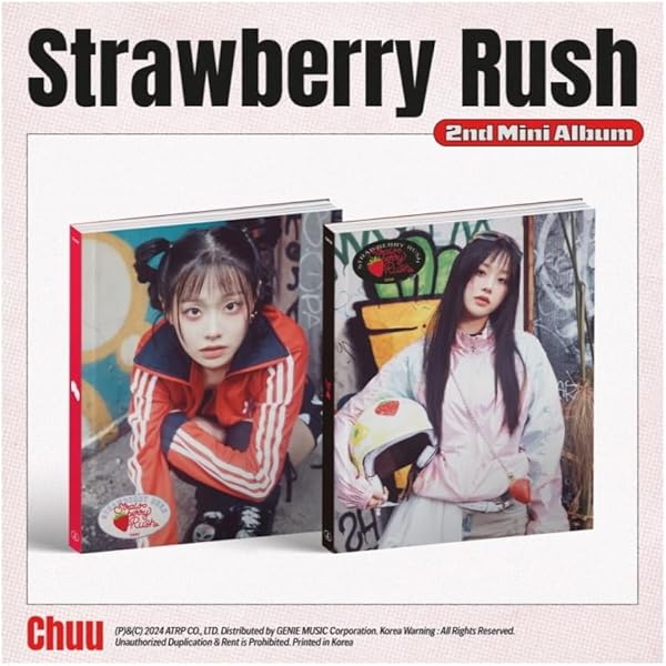 Amazon.com: CHUU 츄Strawberry Rush 2nd Mini Album Standard 2
