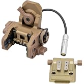 FMATAL GEAR Tactical Helmet GSGM NVG Bracket with funtion for NVG AVS6/9/10 GPNVG18 PSQ36