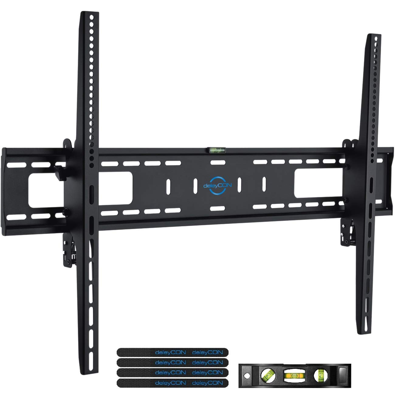 deleyCON Universal TV Wall Mount 60"-100" Inch (152-254 cm) Tilt 75 kg & VESA 900x600 Plasma LCD LED OLED TFT Curved