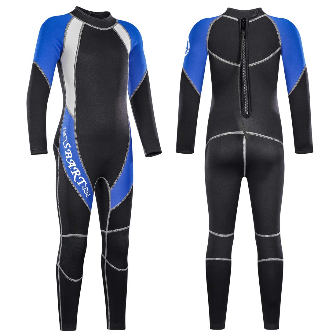  Sbart Kids Wetsuit 2mm Neoprene Long Thermal