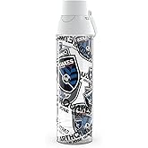 Tervis Venture Lite MLS San Jose Earthquakes - All Over Made in USA Double Walled Insulated Tumbler Travel Cup Keeps Drinks Cold & Hot, 24oz Water Bottle, Classic
