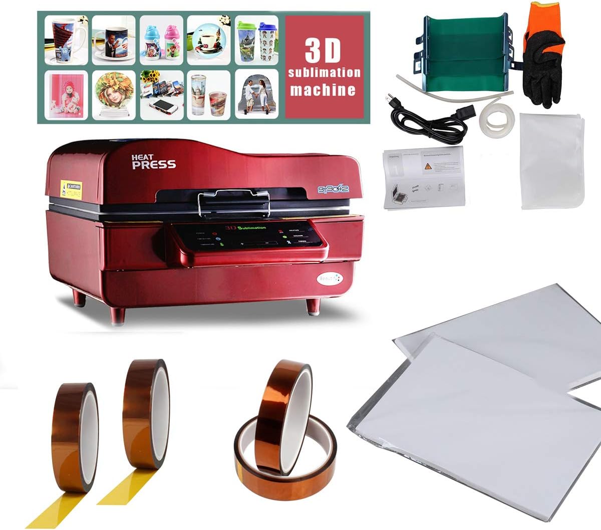 3d sublimation machine amazon