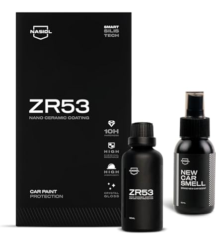 Amazon.com: Nasiol ZR53 Nano Ceramic Coating and Glasshield Spray