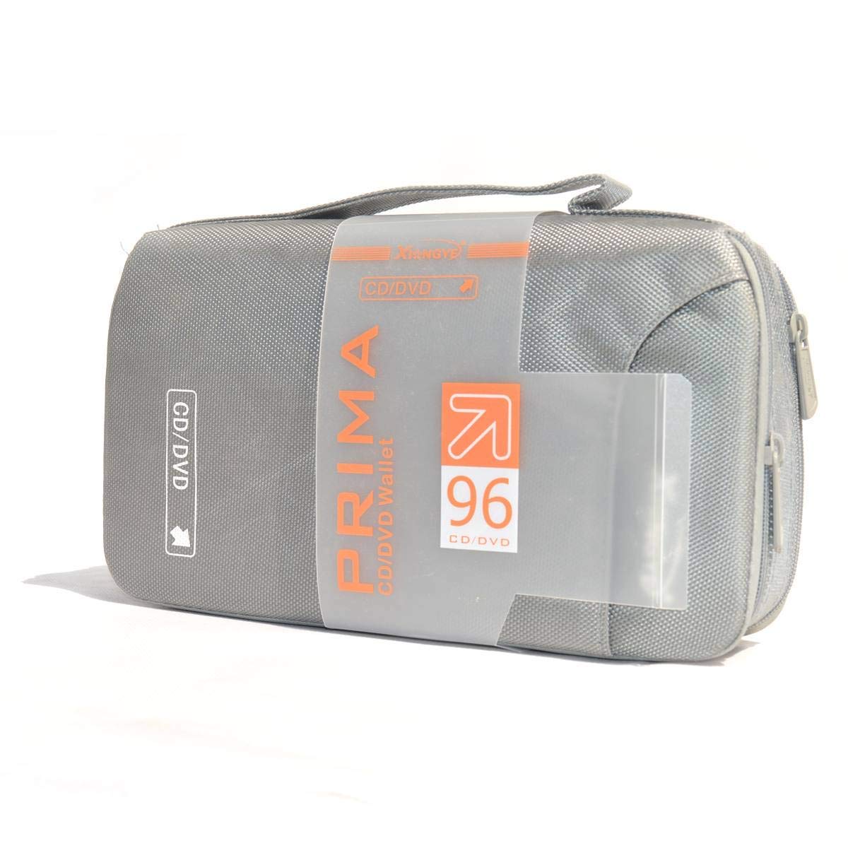 Newniu(R) Disc CD DVD Bag Case Holder Wallet Storage (96 CDs/Grey/Polyester) — image 1