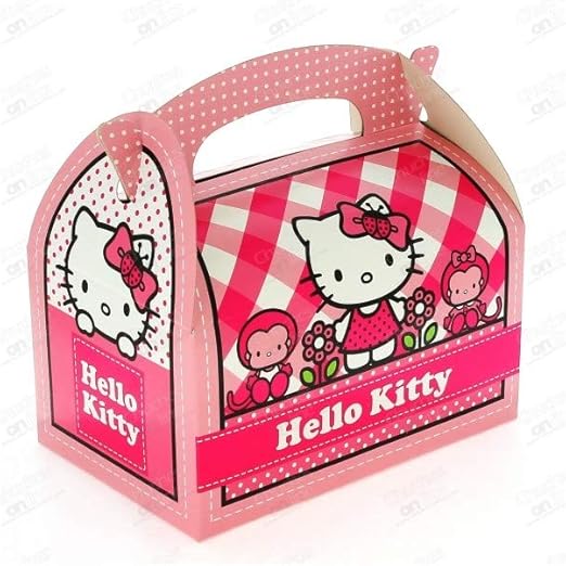 Invcas - Caja de chuches vacía Hello Kitty: Amazon.es: Juguetes y juegos