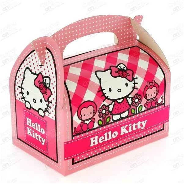 Invcas - Caja de chuches vacía Hello Kitty: Amazon.es: Juguetes y juegos