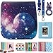 CAIUL Camera Accessories Bundle Compatible with Fujifilm Instax Mini 7s and Polaroid PIC-300 Camera, Galaxy