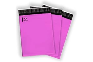 KKBESTPACK Poly Mailers Envelopes Self Sealing Shipping Mailers Bags (10 x 13 Pack of 1000, Pink)