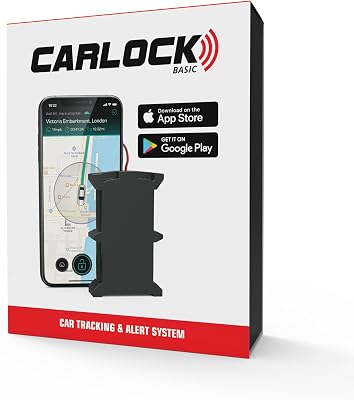 Basic - GPS Tracker Auto Alarmanlage. Digitales Ortungsgerät mit Smartphone App. Sender verfolgt Ihr Auto mühelos in Echtzeit, Peilsender benachrichtigt sofort bei verdächtigem Verhalten