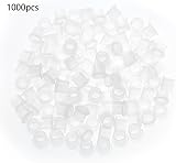 Wandisy 1000pcs Tattoo Ink Cups Pigment Microblading Eyebrow Disposable Plastic view 8