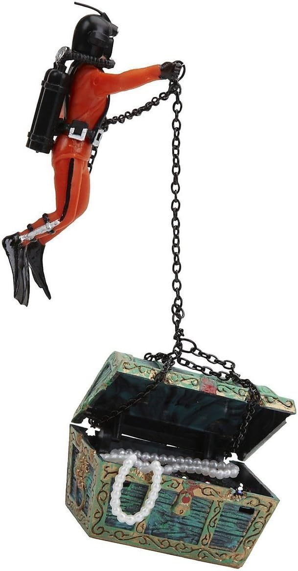 hanging deep sea diver ornament