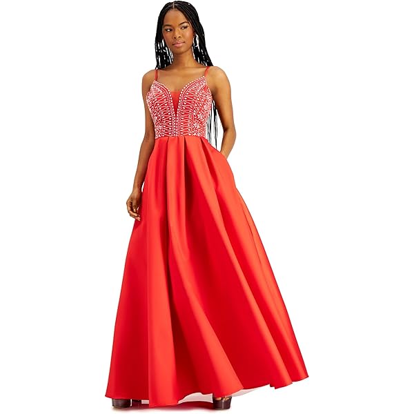 say yes to the dress fit and flare Beloved by Casablanca Bridal BL430 Delta Wedding Dress Fit And Flare V-Neck Lace Sequin Sheer Mesh Side Cut Outs Train Wedding Dress 28 / N/I
