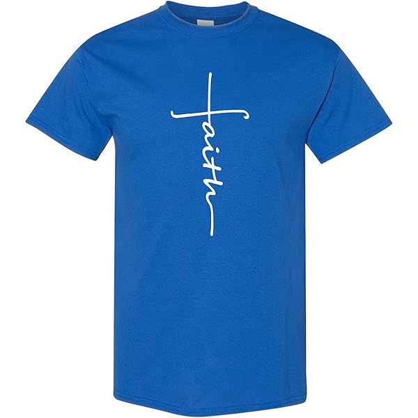 Clothing World Faith - Camiseta Con Cuello En V Para Hombre, S