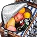 Picnic Basket Set for 4 Person | INSULATED Picnic Hamper Set | Picnic Table Set | Picnic Plates | Picnic Supplies | Summer Picnic Kit | Picnic Utensils Cutlery Flatware