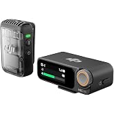 DJI Mic 2 (1 TX + 1 RX), Wireless Mic with Intelligent Noise Cancelling | 32-bit Float Internal Recording, Optimized Sound, 250m (820 ft.) Range, Microphone for iphone, Android, Camera, Vlogs