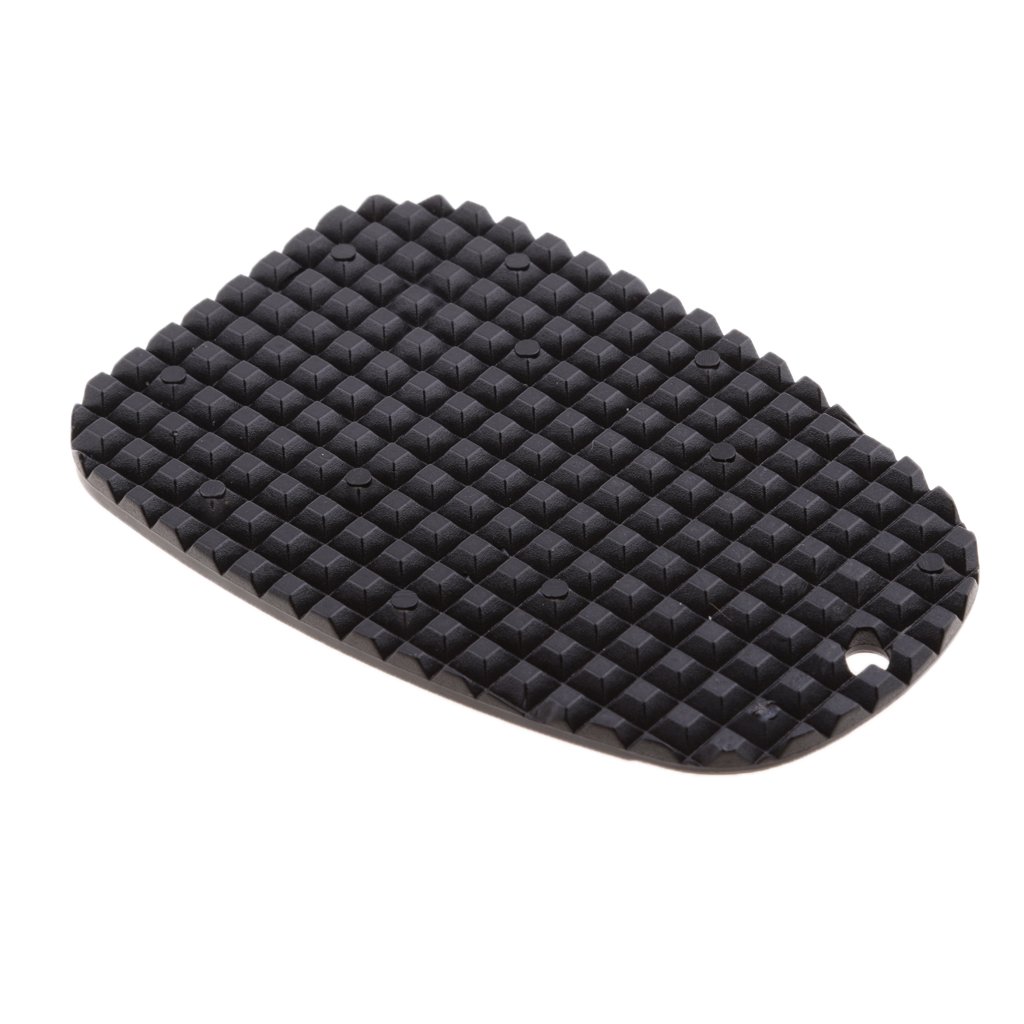Baoblaze Universal Motorcycle Kickstand Pad Plate Base Black Bike Side