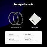 Neewer 77mm to 82mm Step Up Ring Adapter 2 Pack Aluminum Alloy Lens Filter view 7