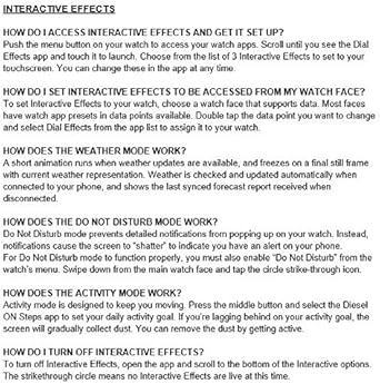 diesel on full guard touchscreen gunmetal stainless steel smartwatch dzt2004