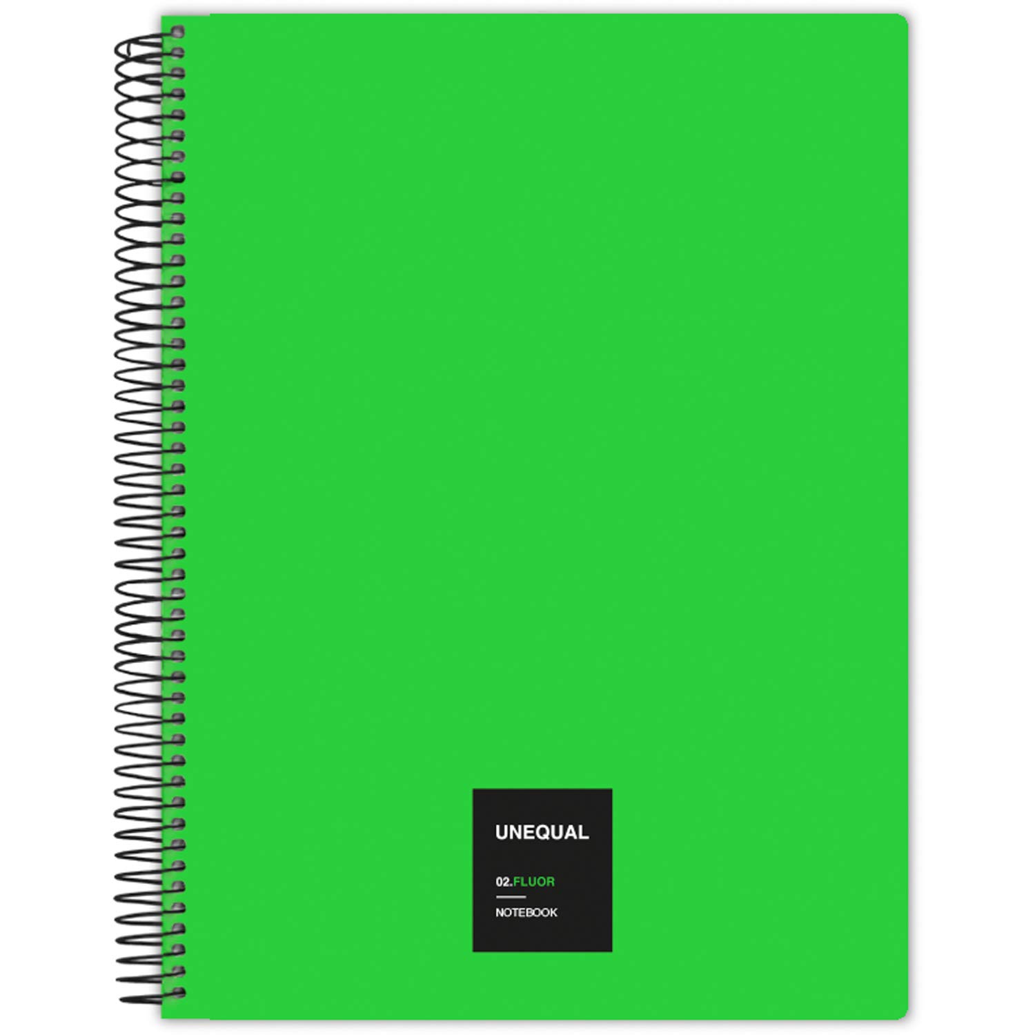 Grafoplás 88526025 Spiral Notebook Squared 5 Mm, 100 Sheets, 90 g, Green, A4
