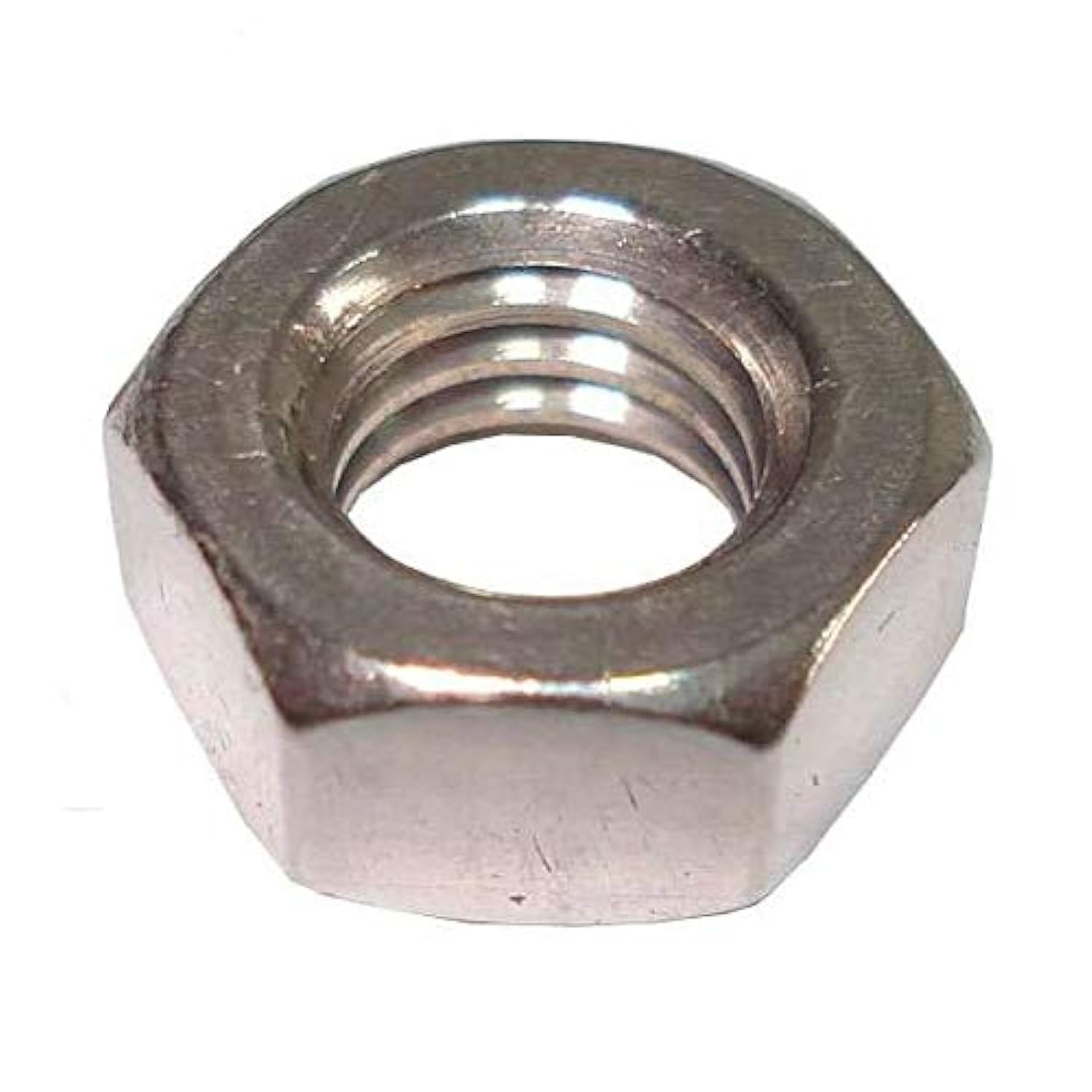 UNC Hexagon Full nut 1/4 inch -20 A4 Stainless Steel Pack Size : 5