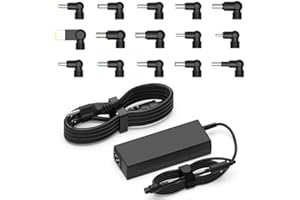 Hafiuege 90W Universal Portable Laptop Charger,18.5V 19V 19.5V 20v Laptop Power Cord Adapter Charger Compatible with Lenovo H