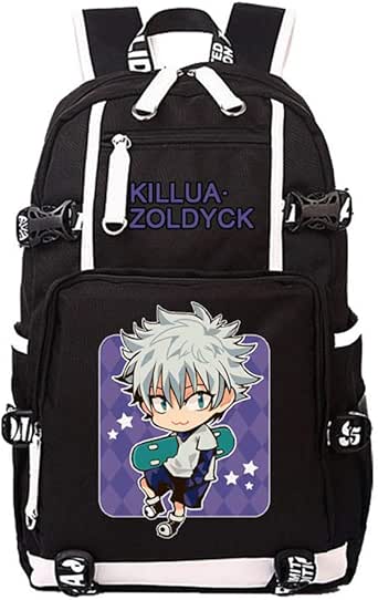 Amazon.com: Anime Hunter Hunter Killua Zoldyck Backpack ...