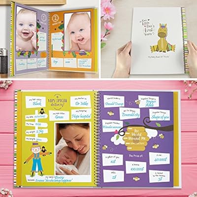 ronica memory book for baby girl