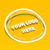 Custom Stickers Transparent Waterproof Sticker Personalized Text Image Photo Clear Labels Stickers 10,100,200PCS