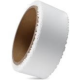 Saypacck Self Adhesive Paintable Drywall Tape for Wall Cracks, 2'' X 50' | White, Paper Crack Repair for Walls, Ceilings, Concrete, Heavy Duty Smooth Roll, Reinforces Joints, Corners