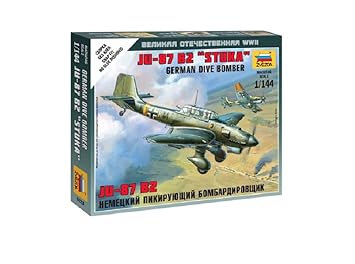 Zvezda German Dive Bomber Ju-87 B2 Stuka