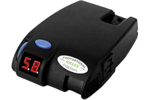 LAJBZ Electronic Brake Control - Proportional Trailer Brake Controller with Easy-to-Read LED Display, Self-Diagnostic, Plug &