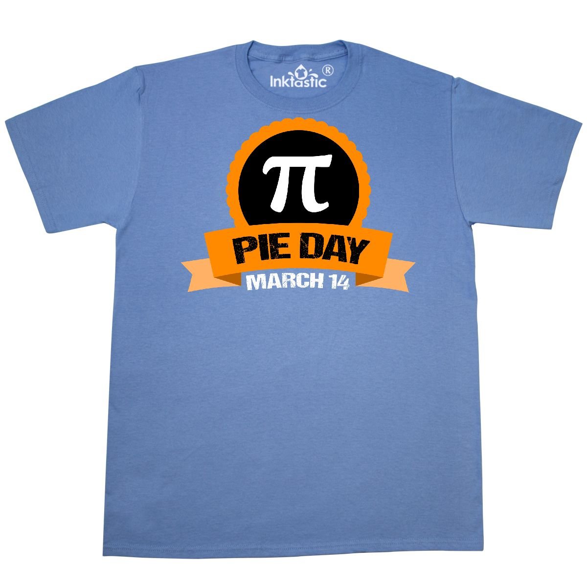 Inktastic Pi Day With Banner T Shirt Xxx Large Carolina Blue